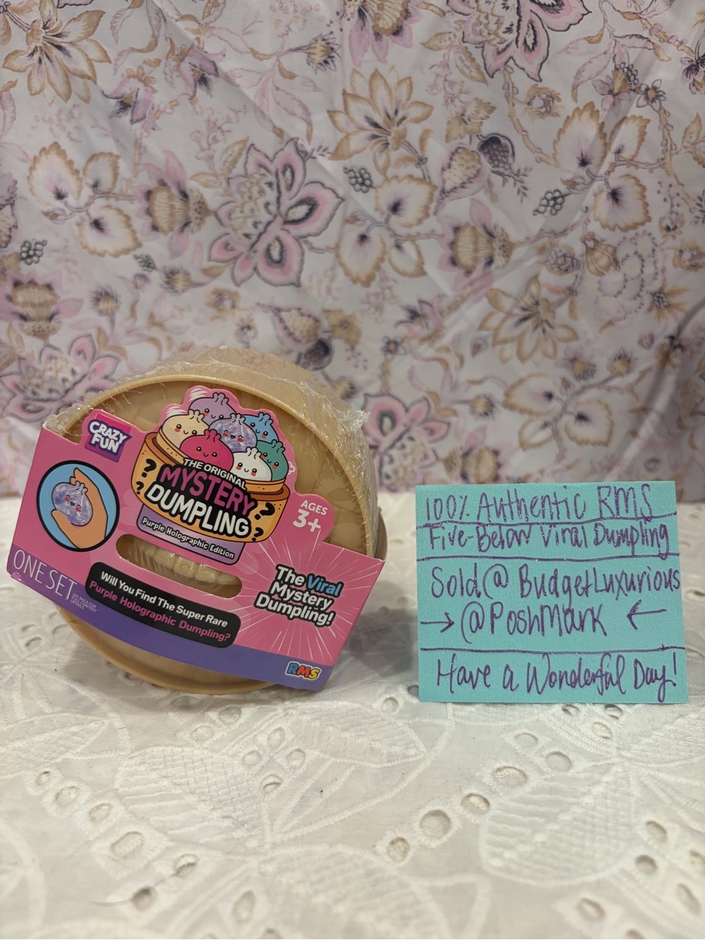 Five Below -RMS Crazy Fun - Purple Holographic Edition - Mystery Dumpling - NIP
